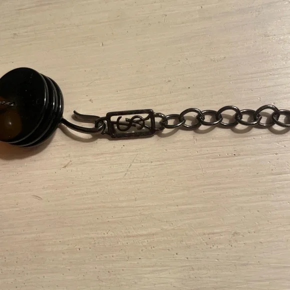 Chunky VINTAGE 1980s YSL chunky beaded necklace - Picture 4 of 5